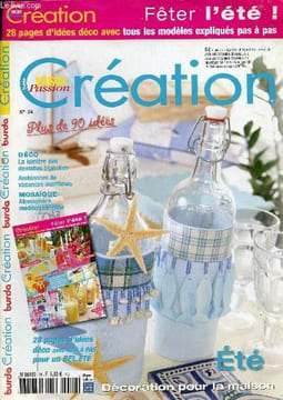 Création maison passion n°24 - Plus de 90 idées - déco la lumière des dentelles blanches - ambiances de vacances maritimes - mosaïque atmosphère ...