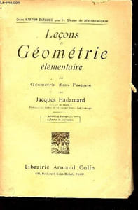 Leçons de géométrie élémentaire - Tome 2 : Géométrie dans l'espace - Nouvelle édition refondue et augmentée.
