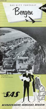 Une plaquette : Sas City portrait Bergen - Sas Scandinavian Airlines System - second edition.. Collectif