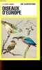 Oiseaux d'Europe - Collection le petit guide.. Bruun Bertel