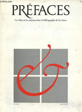 Préfaces n°2 mai-juin 1987 - philosophie, épistémologie - ciences, histoire des sciences - psychologie, psychanalyse - langage et science des textes, ...