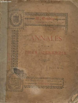Annales du pays castrais depuis les temps les plus reculés jusqu'à nos jours.. M.Estadieu