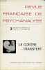 Revue française de psychanalyse n°3 tome XL mai-juin 1976 - Le contre-transfert - contre-transfert et rôle en résonance par Joseph Sandler - ...