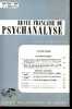Revue française de psychanalyse n°4 juillet aout 1968 tome 32 - Psychosomatique - rapports de la psychanalyse avec la médecine psychosomatique ...