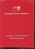 Universit&auml;t witten/herdecke - Vorlesungs- und personalverzeichnis sommersemester 1989 .. Collectif