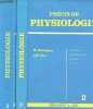 Précis de physiologie - en 2 tomes (2 volumes) - tomes 1 + 2 - 2e édition révisée (2e tirage).. H.Hermann & J.F.Cier