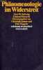 Phänomenologie im widerstreit zum 50.todestag Edmund Husserls - Suhrkamp taschenbuch wissenschaft nr.843.. Jamme Christoph & Pöggeler Otto