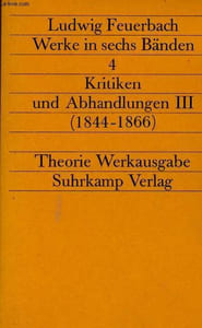 Werke in sechs bänden - 4 : Kritiken und abhandlungen III (1844-1866).