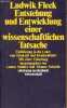 Entstehung und entwicklung einer wissenschaftlichen tatsache einf&uuml;hrung in die lehre vom denkstil und denkkollektiv - suhrkamp taschenbuch ...
