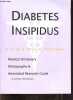 Diabetes insipidus a medical dictionary, bibliography, and annotated research guide to internet references.. N.Parker James & M.Parker Philip