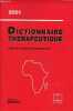Dictionnaire thérapeutique 2001 édition afrique francophone - 13e édition.. Collectif