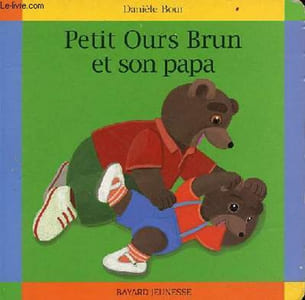Petit ours brun et son papa.