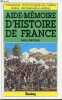 Aide-mémoire d'histoire de France.. Berthier Jean