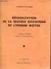Réhabilitation de la notion statistique de l'homme moyen - Université de Paris - les conférences du Palais de la découverte le 15 octobre 1949.. ...
