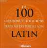 Les 100 citations et locutions pour ne pas perdre son latin.. Daumesnil Elisabeth