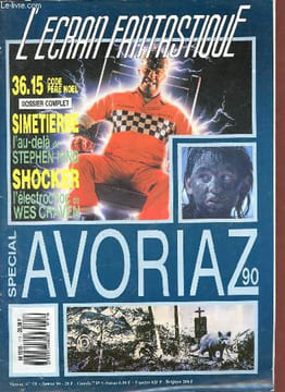 L'Ecran fantastique n°111 janvier 1990 - 36:15 code père noël - Leviathan les effets spéciaux d'un grand bleu version horrifique - spécial Avoriaz - ...