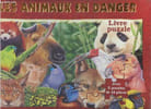 Les animaux en danger - Livre puzzle 5 puzzles de 48 pi&egrave;ces.. Collectif