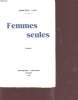 FEMMES SEULES. MARCELLE CAPY