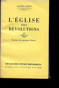 L EGLISE DES REVOLUTIONS TOME 1 EN FACE DE NOUVEAUS DESTINS