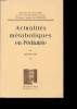 ACTUALITES METABOLIQUES EN PEDIATRIE TROISIEME SERIE. COLLECTIF