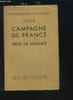 CAMPAGNE DE FRANCE SUIVI DU SIEGE DE MAYENCE.. GOETHE