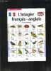 1 PLAQUETTE PETIT GUIDE N°151- L IMAGIER FRANCAIS ANGLAIS 225 MOTS ILLUSTRES. COLLECTIF