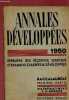 ANNALES DEVELOPPEES 1950 : EPREUVES DES RECENTES SESSIONS D'EXAMENS CLASSES ET DEVELOPPES - BACCALAUREAT -1ERE PARTIE - MATHEMATIQUE C ET MODERNE. ...