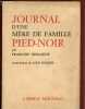 JOURNAL D'UNE MERE DE FAMILLE PIED-NOIR. DESSAIGNE FRANCINE