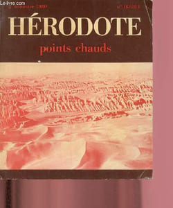 Hérodote - N°18 - Avril-Juin 1980 : / Sommaire : Géographie de la révolution iranienne, par Bernard Hourcade - Les problèmes de l'Asie antérieure vus par Elisée Reclus,etc.
