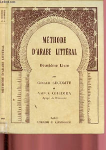 Méthode d'arabe littéral
