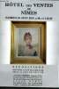 Catalogue de vente aux enchères - 16 Juin 2001 - Hôtel des ventes de Nimes : objets d'ameublement - meubles et tableaux ( table en noyer -lustre à 6 ...