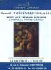 Catalogue de ventes aux enchères - 11 Décembre 2010 - Hôtel des ventes de Royan : mobilier XVIIIe, XIXème, XXème, aquarelle, gouaches, dessins, ...