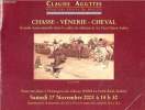 Catalogue de ventes aux enchères - 17 novembre 2001 - Orangerie du château - 45240 La ferté-Saint-Aubin : Chasse - vénerie - cheval - grande vente ...