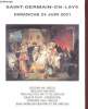 Catalogue de vente aux enchères - 24 juin 2001- Hôtel des ventes de Saint-Germain-en-Laye : dessins du XIXe tableaux anciens, tableaux des XIXe et XXe ...