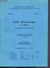 Thèse pour le Doctorat d'Etat en médecine présenté le 7 mai 1981 : Profils anthrpométriques et sports - A propos de 737 sujets sportifs - Université ...