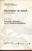 Secondes remarques sur la perceto-linguistique (Documents de travail et pré-publicato n°6 - Giugno 1971 - Série A). Bruter C.P