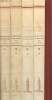 Demeures inspirées et sites romanesques - Tomes I, II, III et IV (4 volumes). Lécuyer R., Cadilhac P.E., Coiplet R.
