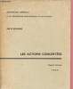 Les actions concertées - Rapport d'activité - Fonds de développement -1964. Maréchal A., Dardel J.-D., de Lignac F.