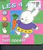 Les 4 amis ont bon app&eacute;tit. Boisnard Annette