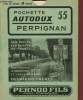 Pochette Autodux n°55 : Perpignan. Anonyme / Pernod fils