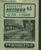 Pochette Autodux n°65 : Le Puy. Anonyme / Pernod fils