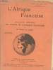 L'Afrique française - n°4 - 45e année - Avril 1935. Massignon Louis,Labouret H., Jadot J.-M/