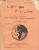 L'Afrique française - n°3 - 49e année -Mars 1939. Champlain, Wilson J.-F., Serhuys B.