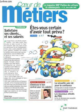 Coeur de métiers n°12 - Juin-Juillet 2001. Jouve Michel, Picot Xavier,