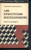 Les structures sociologiques - Traité de sociologie - Tome I. Bouthoul Gaston