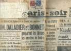 Paris-soir n° 5401 - 16e année - Mardi 26 Avril 1938. Pétisné-Giresse, Caillaux Joseph, Billy André