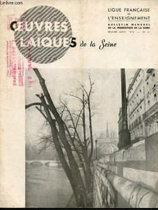 Ligue française de l'enseignement n°43 - février, mars 1959 : Oeuvres laïques de la Seine