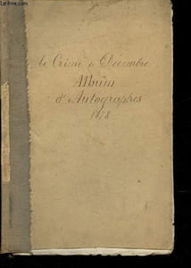 Histoire d'un crime - Album de fac-similé d'autographes et de portraits