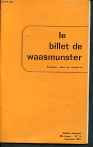 Le billet de Waasmunster n°8 - Septembre 1983 - 20e année