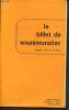 Le billet de Waasmunster n°8 - Septembre 1983 - 20e année. Bastiat Frédéric, Thibon Gustave,